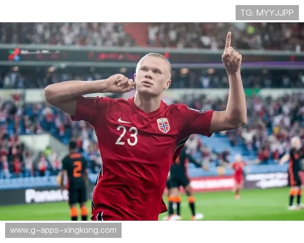 世界杯哈兰德禁区内力压防守完成必杀一击